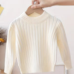 Lässiger Rollkragenpullover für Jungen und Mädchen
