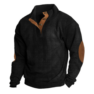 Tobi Henley Pullover-Sweatshirt für Herren